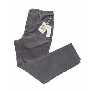 C&C California Vintage Wash Gray Corduroy Pants Men's Size 38x32 Chinos Cords